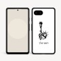 כיסוי בעיצוב אישי עם השם שלך לדגם - Google Pixel 9a 5G בעיצוב פסל החירות