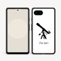 כיסוי בעיצוב אישי עם השם שלך לדגם - Google Pixel 9a 5G בעיצוב טלסקופ