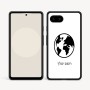 כיסוי בעיצוב אישי עם השם שלך לדגם - Google Pixel 9a 5G בעיצוב עולם