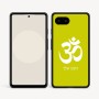 כיסוי בעיצוב אישי עם השם שלך לדגם - Google Pixel 9a 5G בעיצוב סמל אום
