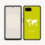 כיסוי בעיצוב אישי עם השם שלך לדגם - Google Pixel 9a 5G בעיצוב מפת העולם