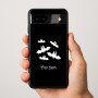 כיסוי בעיצוב אישי עם השם שלך לדגם - Google Pixel 9a 5G בעיצוב עטלפים