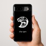 כיסוי בעיצוב אישי עם השם שלך לדגם - Google Pixel 9a 5G בעיצוב ראש נשר