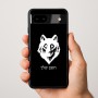כיסוי בעיצוב אישי עם השם שלך לדגם - Google Pixel 9a 5G בעיצוב זאב