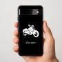 כיסוי בעיצוב אישי עם השם שלך לדגם - Google Pixel 9a 5G בעיצוב הארלי-דיווידסון