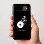 כיסוי בעיצוב אישי עם השם שלך לדגם - Google Pixel 9a 5G בעיצוב תקליטור - אזור מוזיקה