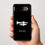 כיסוי בעיצוב אישי עם השם שלך לדגם - Google Pixel 9a 5G בעיצוב חצוצרה