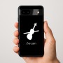 כיסוי בעיצוב אישי עם השם שלך לדגם - Google Pixel 9a 5G בעיצוב כינור