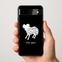 כיסוי בעיצוב אישי עם השם שלך לדגם - Google Pixel 9a 5G בעיצוב מזלות - טלה