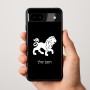 כיסוי בעיצוב אישי עם השם שלך לדגם - Google Pixel 9a 5G בעיצוב מזלות - אריה