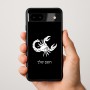 כיסוי בעיצוב אישי עם השם שלך לדגם - Google Pixel 9a 5G בעיצוב מזלות - עקרב