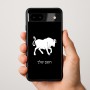כיסוי בעיצוב אישי עם השם שלך לדגם - Google Pixel 9a 5G בעיצוב מזלות - שור