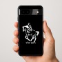כיסוי בעיצוב אישי עם השם שלך לדגם - Google Pixel 9a 5G בעיצוב רוכב סוסים 2