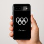 כיסוי בעיצוב אישי עם השם שלך לדגם - Google Pixel 9a 5G בעיצוב אולימפי
