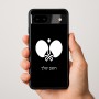 כיסוי בעיצוב אישי עם השם שלך לדגם - Google Pixel 9a 5G בעיצוב פינג פונג