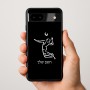 כיסוי בעיצוב אישי עם השם שלך לדגם - Google Pixel 9a 5G בעיצוב שחקן כדורעף
