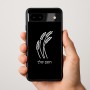 כיסוי בעיצוב אישי עם השם שלך לדגם - Google Pixel 9a 5G בעיצוב חיטה גלית זהב
