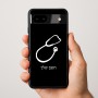 כיסוי בעיצוב אישי עם השם שלך לדגם - Google Pixel 9a 5G בעיצוב סטטוסקופ רופא