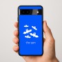 כיסוי בעיצוב אישי עם השם שלך לדגם - Google Pixel 9a 5G בעיצוב עטלפים