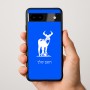 כיסוי בעיצוב אישי עם השם שלך לדגם - Google Pixel 9a 5G בעיצוב צבי