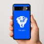 כיסוי בעיצוב אישי עם השם שלך לדגם - Google Pixel 9a 5G בעיצוב פני פנטרה