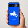 כיסוי בעיצוב אישי עם השם שלך לדגם - Google Pixel 9a 5G בעיצוב הארלי-דיווידסון