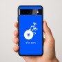 כיסוי בעיצוב אישי עם השם שלך לדגם - Google Pixel 9a 5G בעיצוב תקליטור - אזור מוזיקה