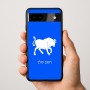 כיסוי בעיצוב אישי עם השם שלך לדגם - Google Pixel 9a 5G בעיצוב מזלות - שור