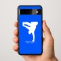 כיסוי בעיצוב אישי עם השם שלך לדגם - Google Pixel 9a 5G בעיצוב ברייקדאנס