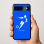 כיסוי בעיצוב אישי עם השם שלך לדגם - Google Pixel 9a 5G בעיצוב כדורגל אולימפי