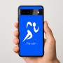 כיסוי בעיצוב אישי עם השם שלך לדגם - Google Pixel 9a 5G בעיצוב רצים אולימפיים