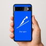 כיסוי בעיצוב אישי עם השם שלך לדגם - Google Pixel 9a 5G בעיצוב קפיצת סקי אולימפית