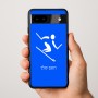 כיסוי בעיצוב אישי עם השם שלך לדגם - Google Pixel 9a 5G בעיצוב סקי אולימפי