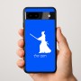 כיסוי בעיצוב אישי עם השם שלך לדגם - Google Pixel 9a 5G בעיצוב סמוראי