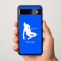 כיסוי בעיצוב אישי עם השם שלך לדגם - Google Pixel 9a 5G בעיצוב סקי