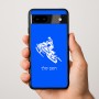 כיסוי בעיצוב אישי עם השם שלך לדגם - Google Pixel 9a 5G בעיצוב אופנוע שלג