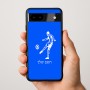 כיסוי בעיצוב אישי עם השם שלך לדגם - Google Pixel 9a 5G בעיצוב שחקן כדורגל
