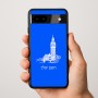 כיסוי בעיצוב אישי עם השם שלך לדגם - Google Pixel 9a 5G בעיצוב ביג בן