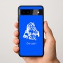 כיסוי בעיצוב אישי עם השם שלך לדגם - Google Pixel 9a 5G בעיצוב סנטה קלאוס