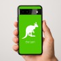 כיסוי בעיצוב אישי עם השם שלך לדגם - Google Pixel 9a 5G בעיצוב קנגורו