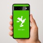 כיסוי בעיצוב אישי עם השם שלך לדגם - Google Pixel 9a 5G בעיצוב צפרדע טרופית