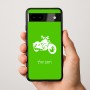 כיסוי בעיצוב אישי עם השם שלך לדגם - Google Pixel 9a 5G בעיצוב הארלי-דיווידסון