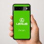 כיסוי בעיצוב אישי עם השם שלך לדגם - Google Pixel 9a 5G בעיצוב לקסוס