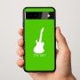 כיסוי בעיצוב אישי עם השם שלך לדגם - Google Pixel 9a 5G בעיצוב גיטרה