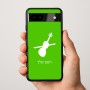 כיסוי בעיצוב אישי עם השם שלך לדגם - Google Pixel 9a 5G בעיצוב כינור
