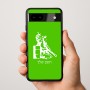 כיסוי בעיצוב אישי עם השם שלך לדגם - Google Pixel 9a 5G בעיצוב קאוגירל