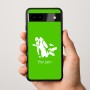 כיסוי בעיצוב אישי עם השם שלך לדגם - Google Pixel 9a 5G בעיצוב צוללן