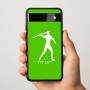 כיסוי בעיצוב אישי עם השם שלך לדגם - Google Pixel 9a 5G בעיצוב זורק כידון