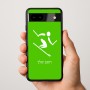 כיסוי בעיצוב אישי עם השם שלך לדגם - Google Pixel 9a 5G בעיצוב סקי אולימפי