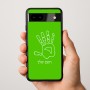 כיסוי בעיצוב אישי עם השם שלך לדגם - Google Pixel 9a 5G בעיצוב יד